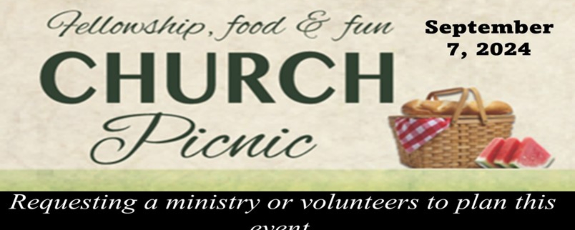 Church picnic sept 2024 for slider volunteer