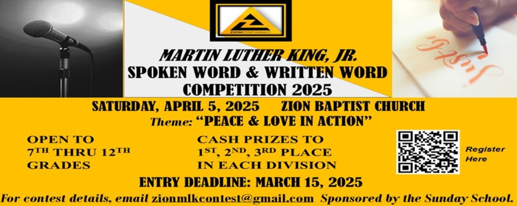 Martin Luther King Spoken & Written Word Contest